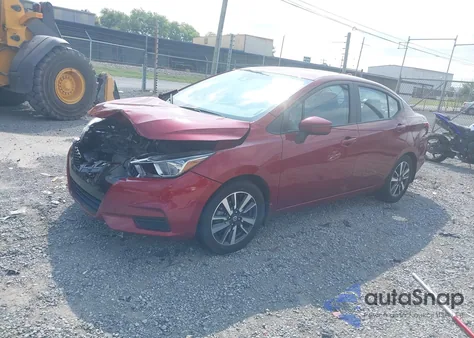 2021 Nissan Versa Sv Xtronic Cvt from USA, damaged, VIN 3N1CN8EV1ML921589